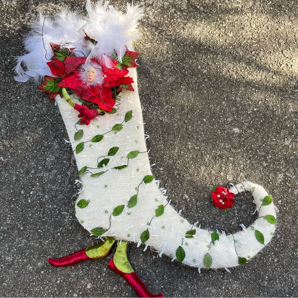 Patience Brewster Krinkles Christmas Stocking